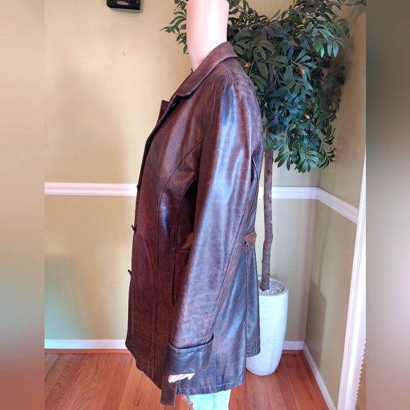 Wilsons Leather Distressed Thinsulate‎ Ultra Jacket, Size L - Picture 6 of 12
